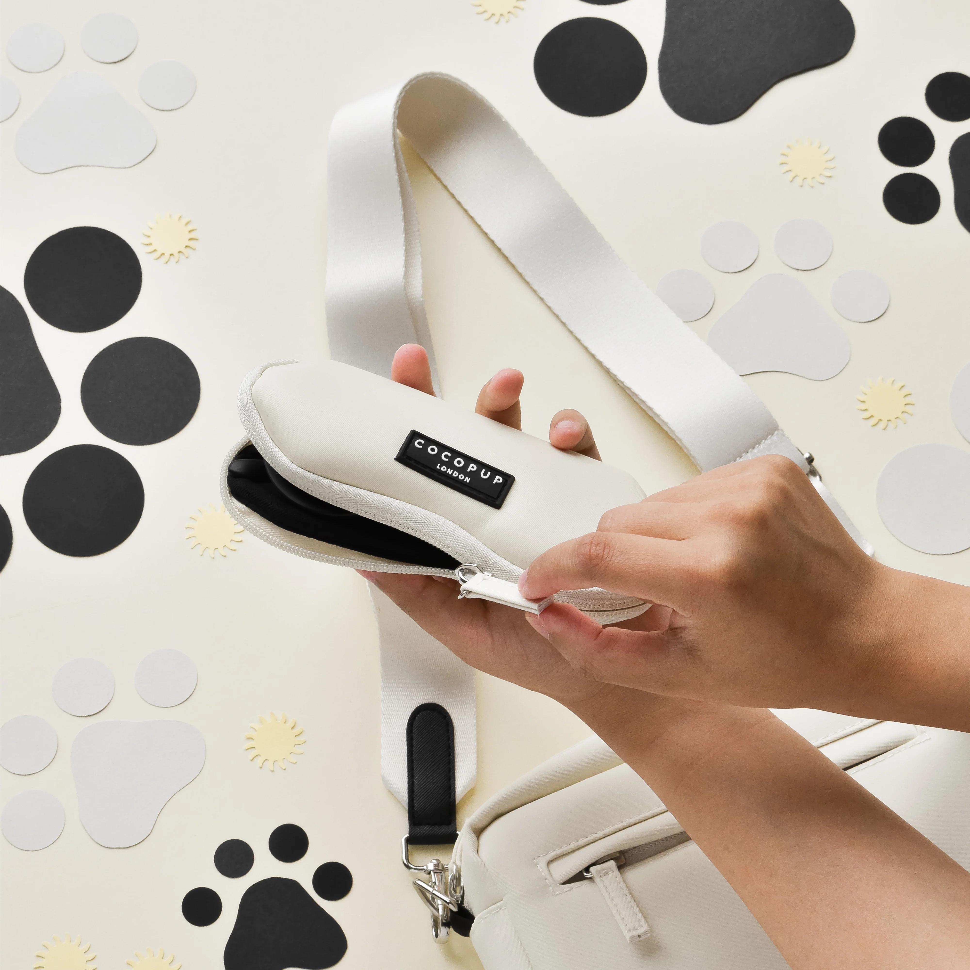 Sunglasses Case - Oyster White - Image 2