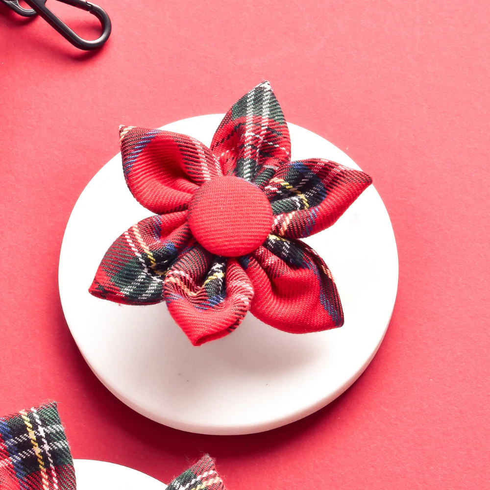 Tartan Collar Flower - Image 2