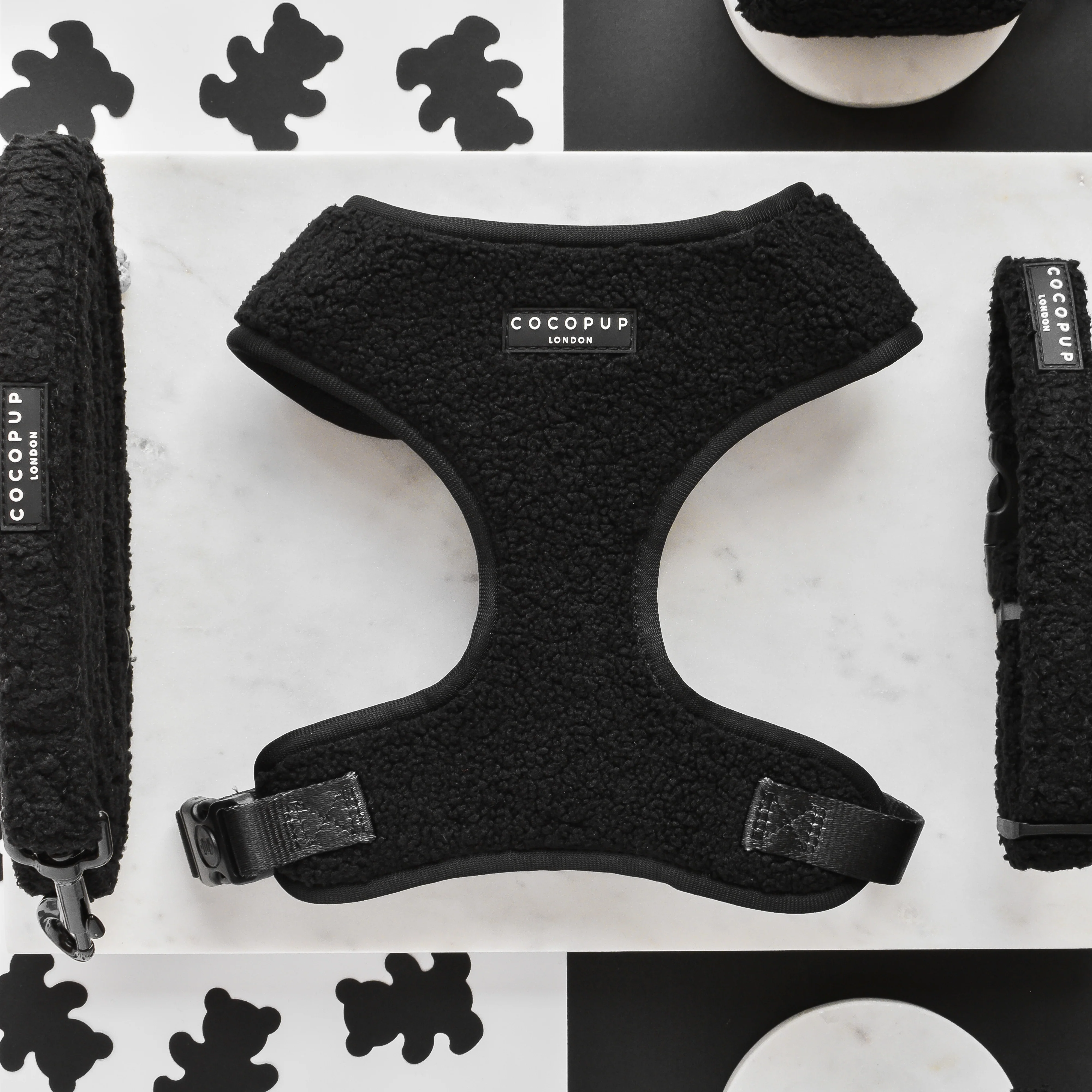 Teddy Baloo Adjustable Neck Harness, Lead & Collar Bundle - Image 2