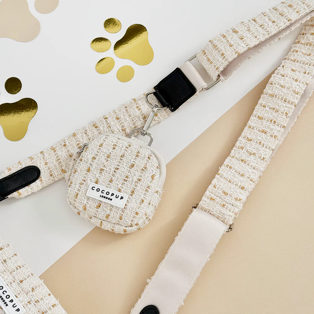 Textured Tweed Bag Strap - Vanilla - Image 2