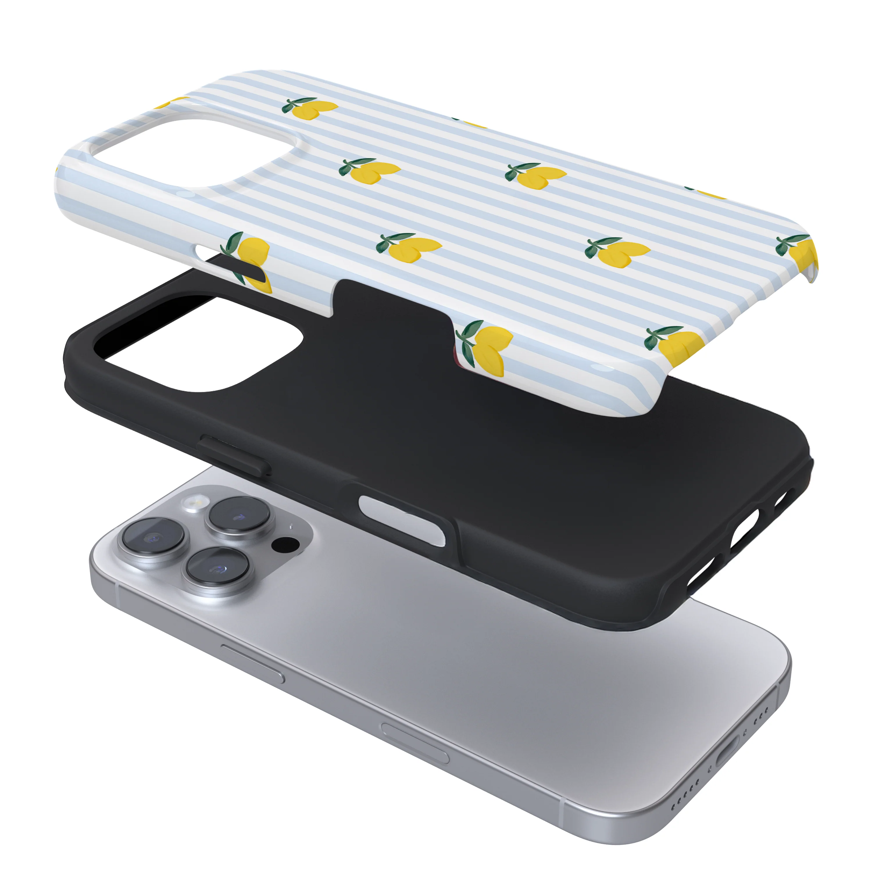 Tough Phone Case - Living La Vida Lemon - Image 3