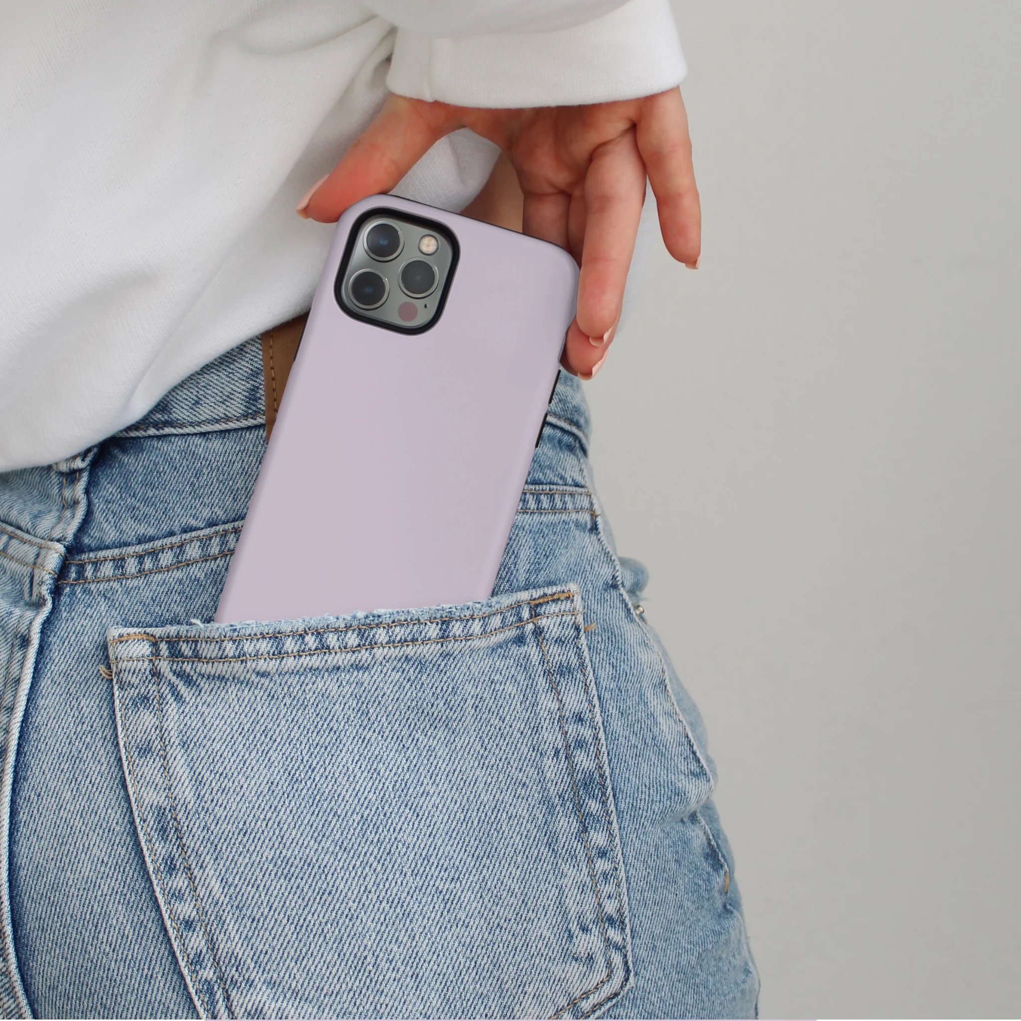 Tough Phone Case - NAKD Lilac - Image 2