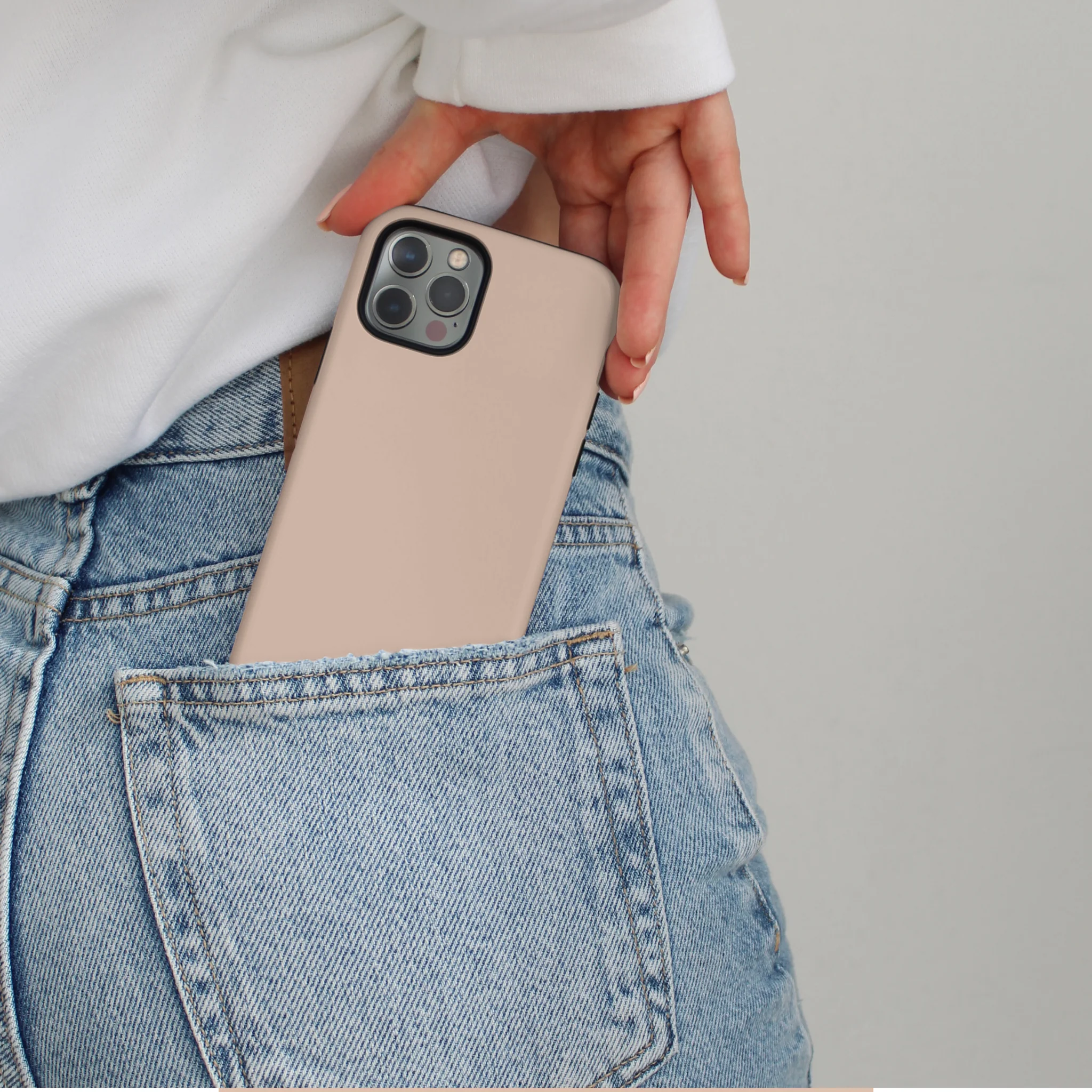 Tough Phone Case - NAKD Peach - Image 2