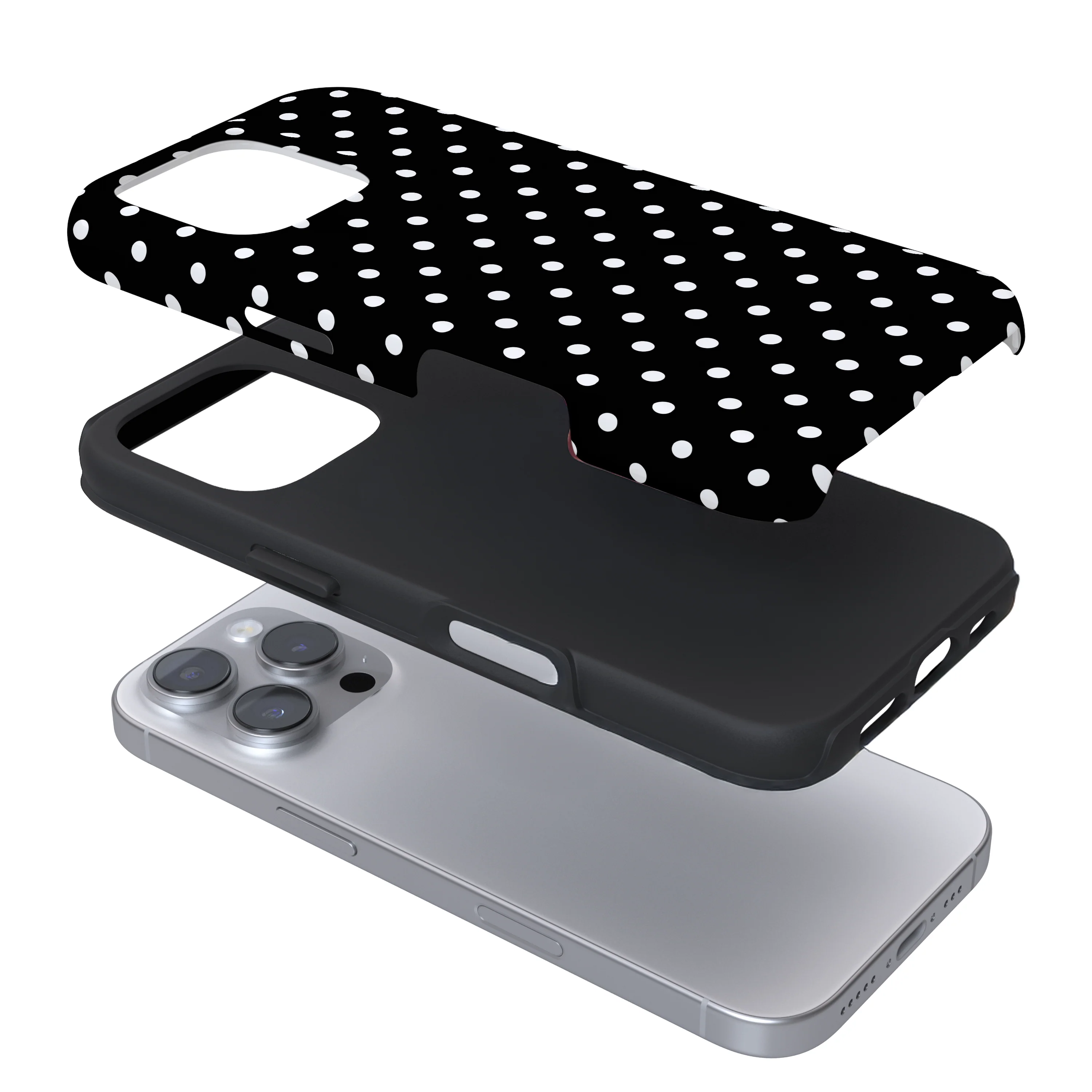 Tough Phone Case - Polka Dot - Image 3
