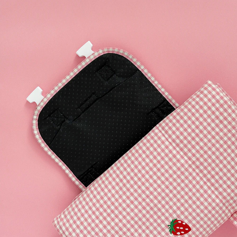 Travel Mat & Blanket Set - Strawberry Picnic Pup - Image 4