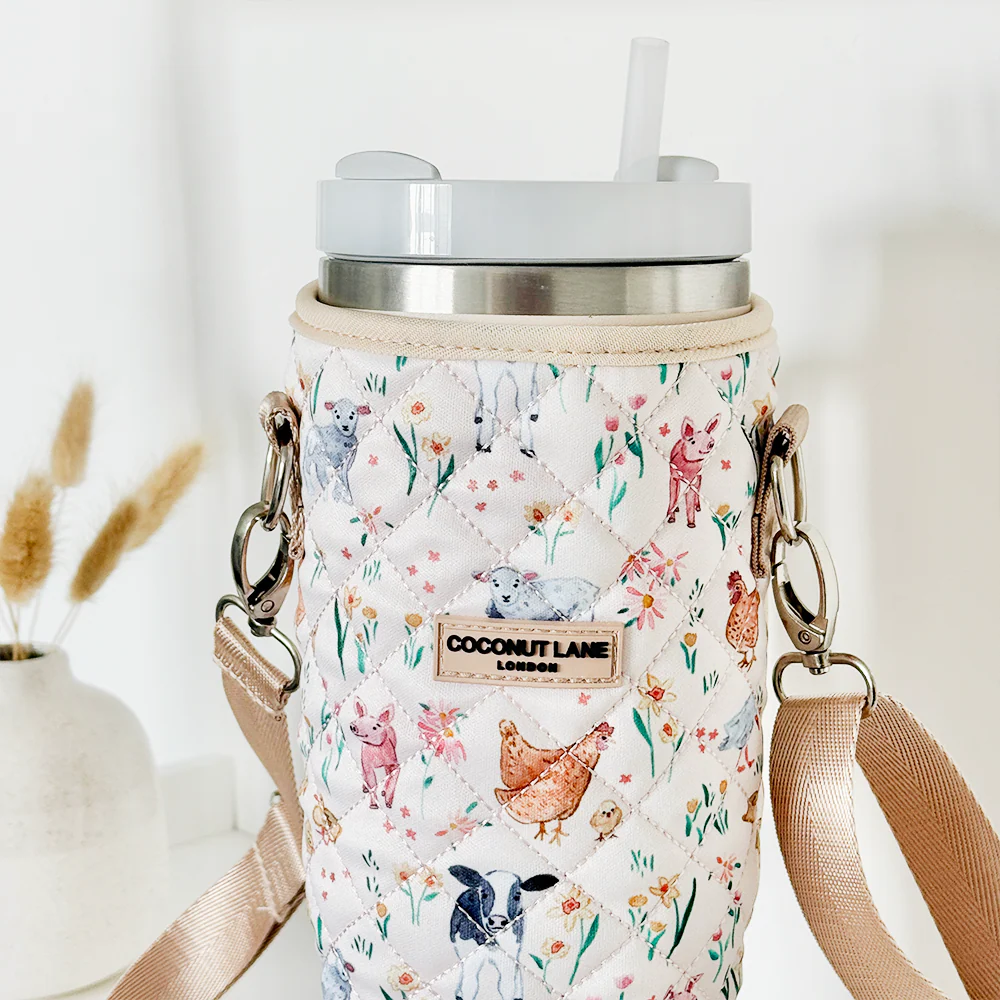 Tumbler Carry Case - Quilted Farmyard Friends - Image 3