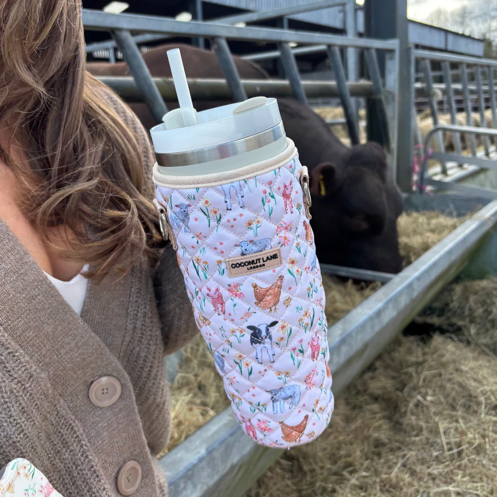 Tumbler Carry Case - Quilted Farmyard Friends - Image 7